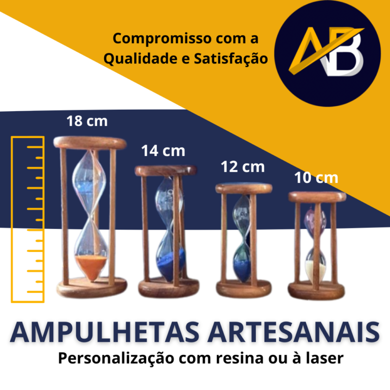 Ampulhetas - Cantareira Brindes