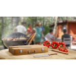 Table,Background,Of,Free,Space,And,Grill,Time,In,Garden - Cantareira Brindes