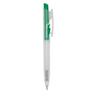 01097A-caneta-plastica-verde-5815-1497013132 - Cantareira Brindes