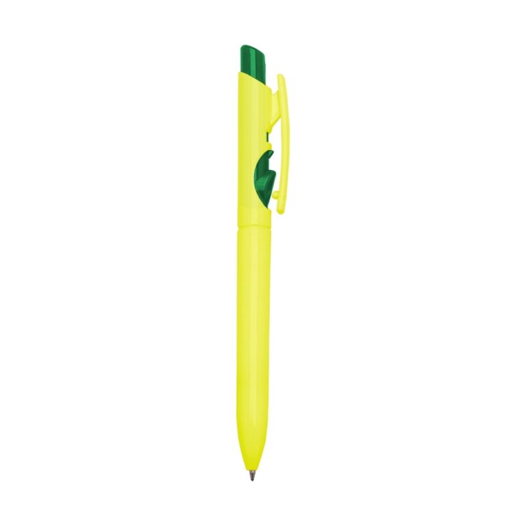 01097L-caneta-plastica-verde-e-amarelo-14561-1655926362 - Cantareira Brindes