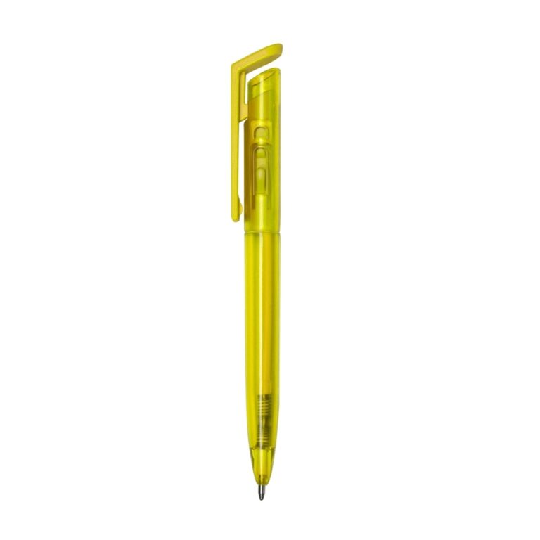 01098T-caneta-plastica-amarelo-10431-1568135536 - Cantareira Brindes