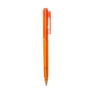 13720T-caneta-plastica-laranja-6208-1501086085 - Cantareira Brindes