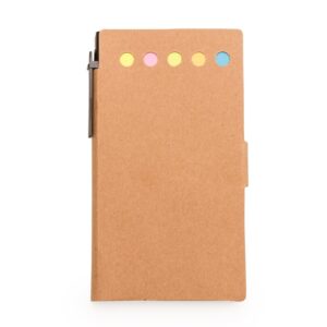 13774-bloco-de-anotacoes-com-post-it-e-caneta-kraft-6555-1504612152 - Cantareira Brindes
