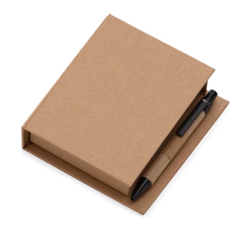 14228-bloco-de-anotacao-com-post-it-e-caneta-kraft-10098-1563559638 - Cantareira Brindes