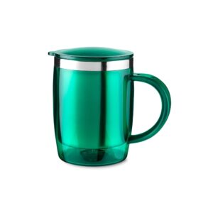 14617-caneca-plastica-400ml-verde-14490-1655483993 - Cantareira Brindes