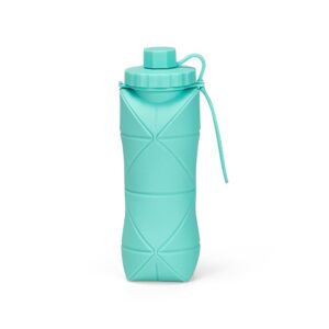19170-garrafa-dobravel-silicone-600ml-turquesa-27932-1777489324 - Cantareira Brindes