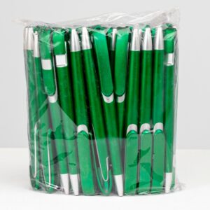P@12505-pacote-com-caneta-plastica-verde-23691-1751982122 - Cantareira Brindes
