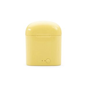 P@14199-fone-de-ouvido-bluetooth-com-case-carregador-amarelo-11561-1714761484 - Cantareira Brindes
