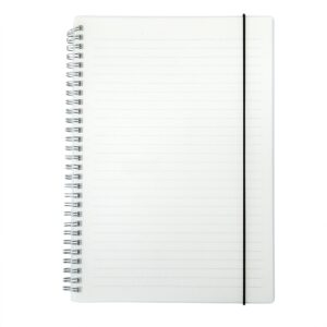 CADERNO B5 PLÁSTICO